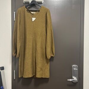 Madewell Dress 3/4 Sleeve